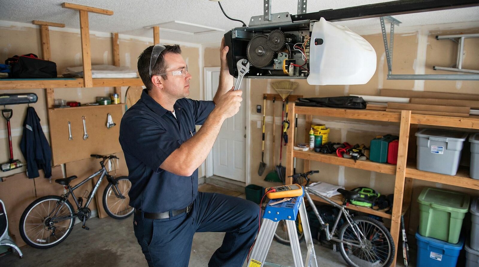 Can garage door motors be repaired in King of Prussia PA — featured article cover image.