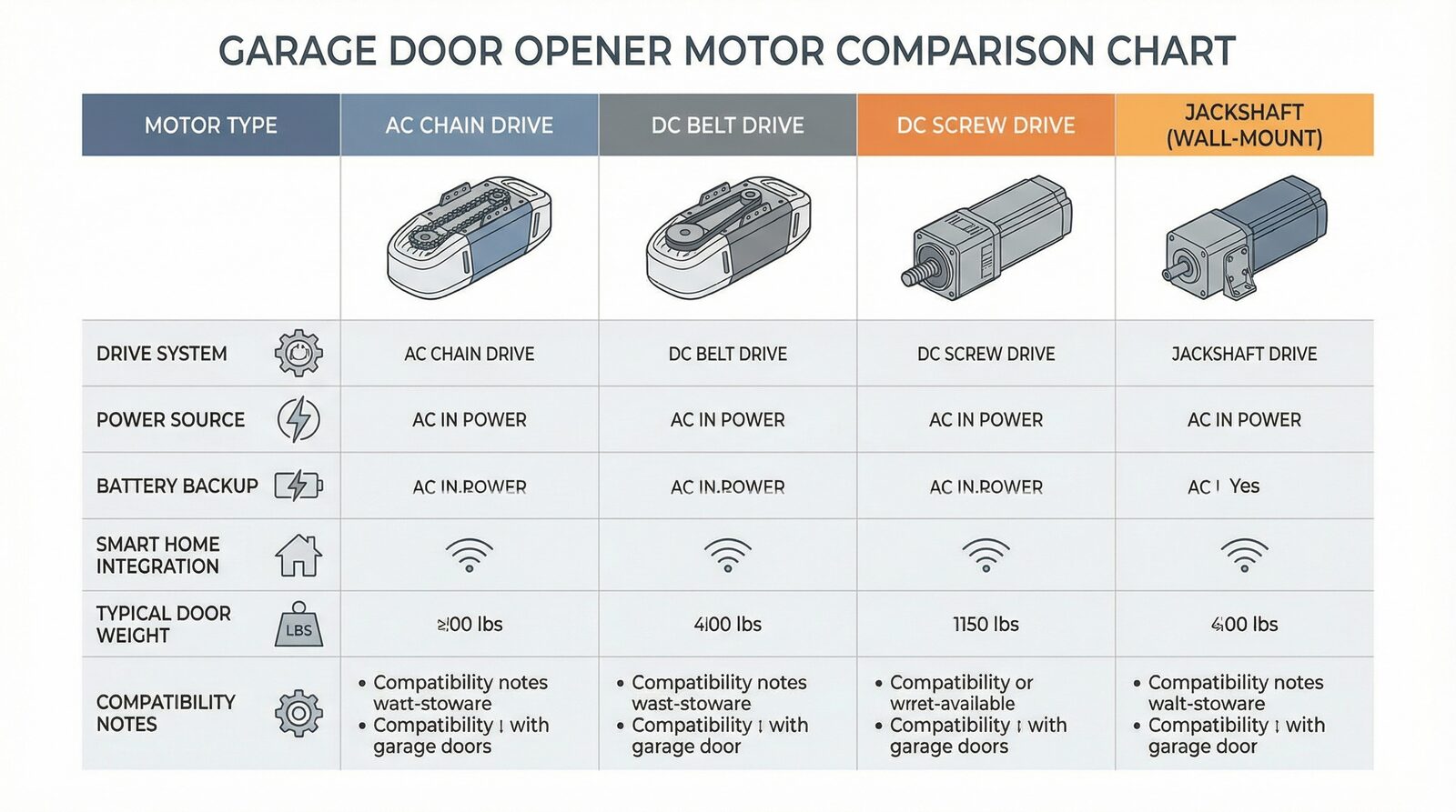 Are Garage Door Opener Motors Universal? What You Need to Know — featured article cover image.