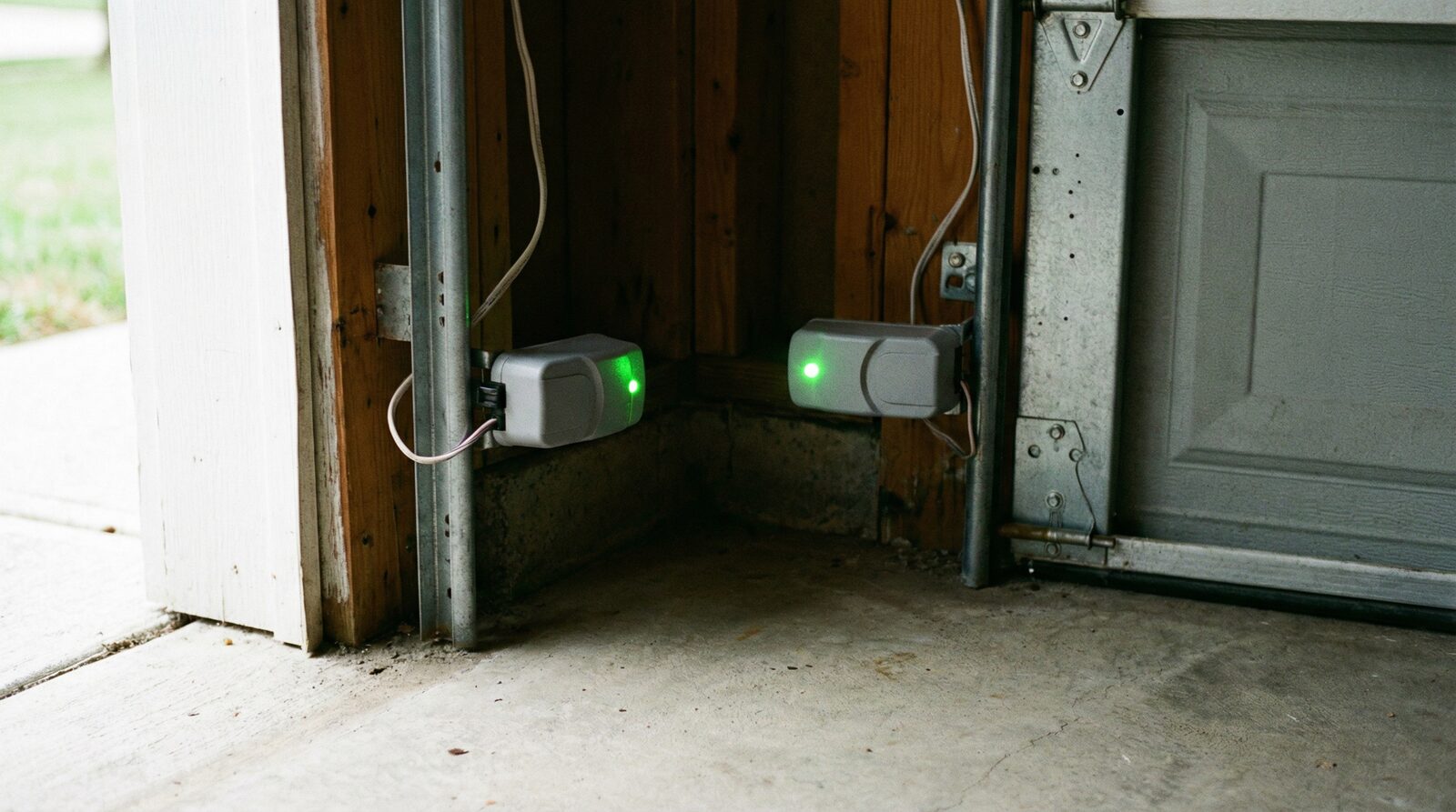 Should Both Garage Door Sensors Be Green — featured article cover image.