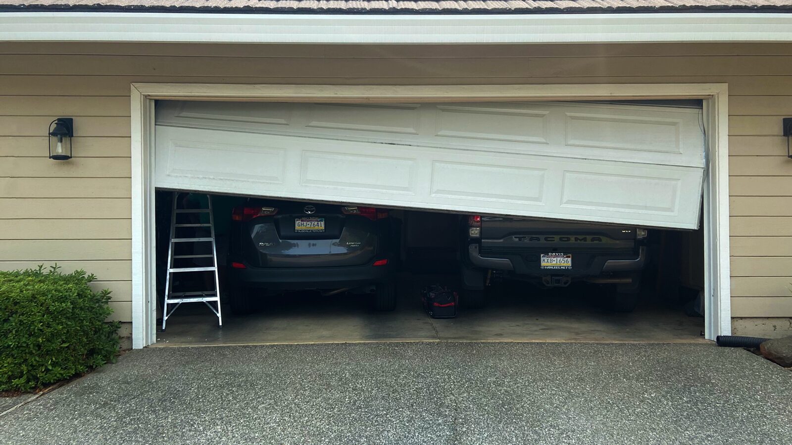Garage Door Cable Snap